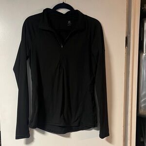 Champion Black Long Sleeve quarter zip
